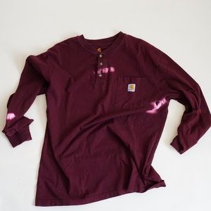 Carhartt Henley style shirt